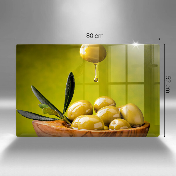 Cubre vitrocerámica Aceitunas sabrosas