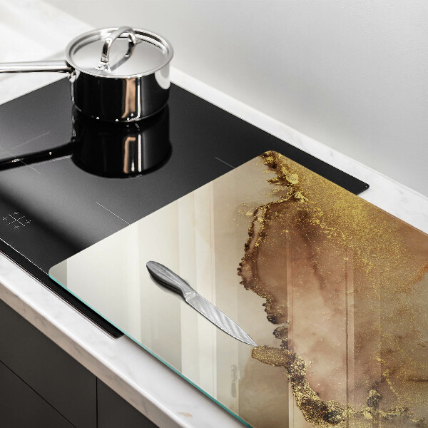 Cubre vitrocerámica Abstracción de oro