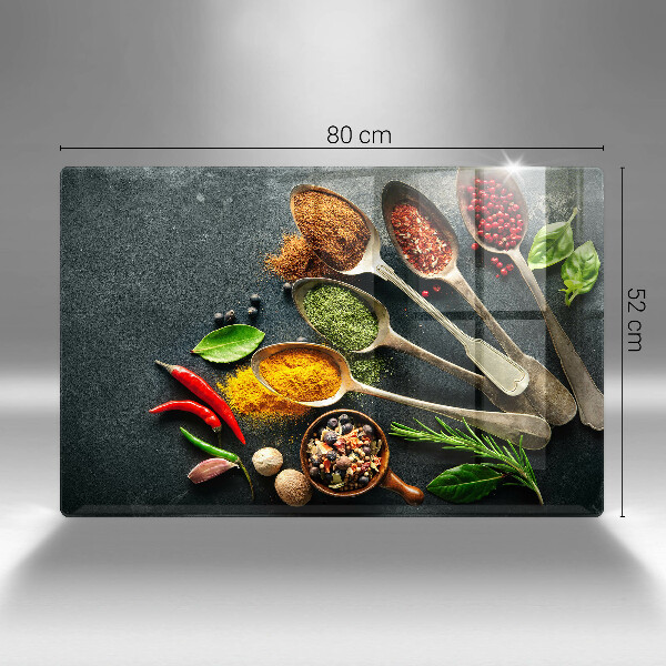 Cubre vitrocerámica Cucharas de cocina de especias