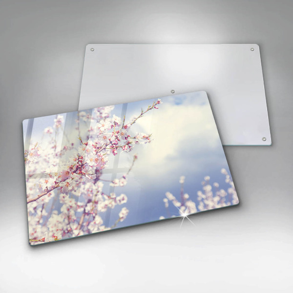 Protector placa inducción Árbol floreciente