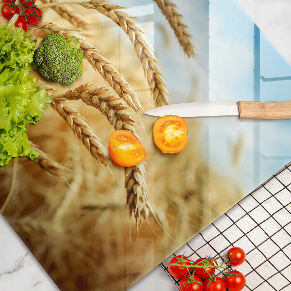 Protector placa inducción Espigas de cereales en el campo