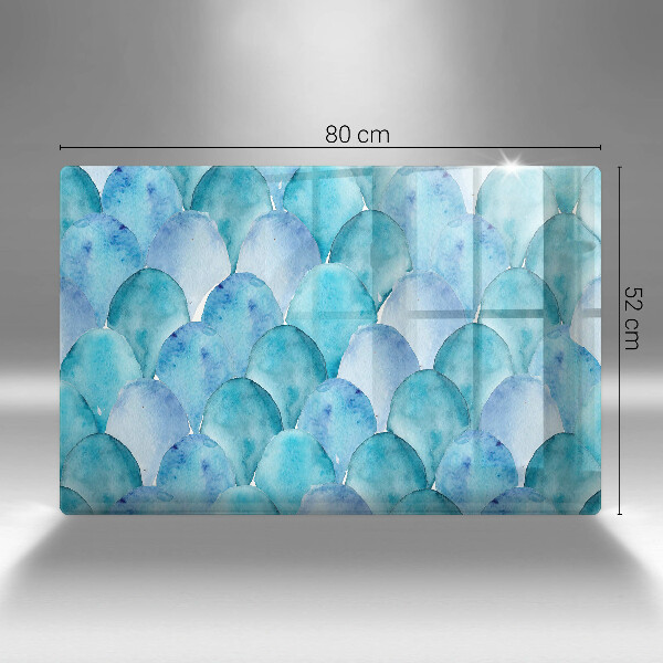 Cubre vitrocerámica Escamas de acuarela