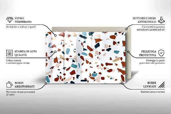 Cubre vitrocerámica Piedra decorativa