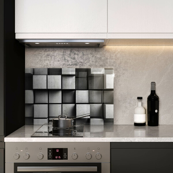 Cubre encimera Fondo de geometría 3d