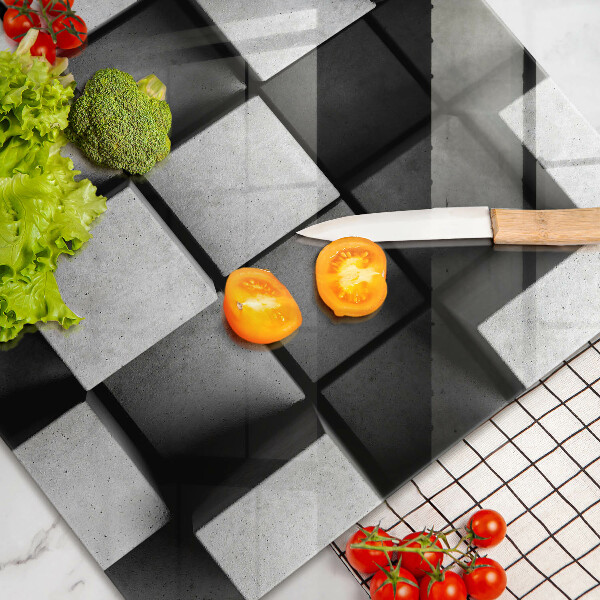 Cubre encimera Fondo de geometría 3d