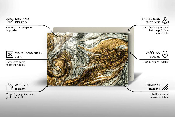 Cubre encimera Rica abstracción