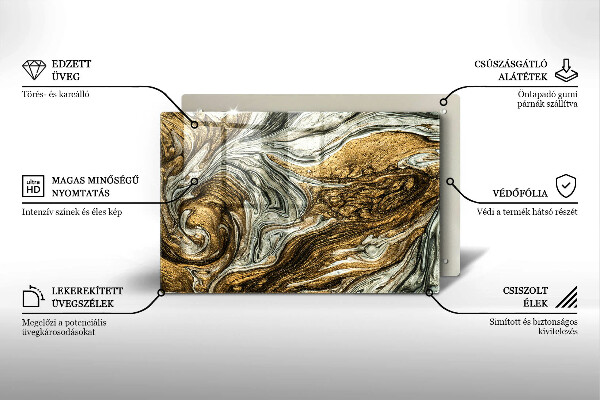 Cubre encimera Rica abstracción