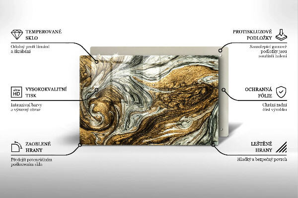 Cubre encimera Rica abstracción