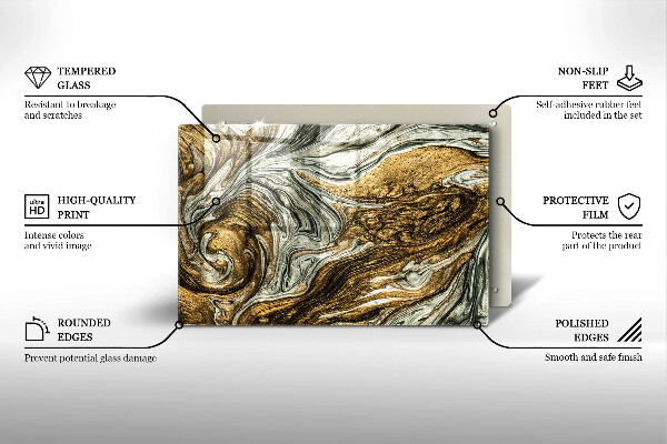 Cubre encimera Rica abstracción