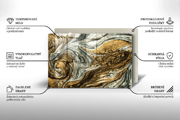 Cubre encimera Rica abstracción