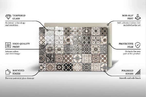 Cubre vitrocerámica Azulejos decorativos