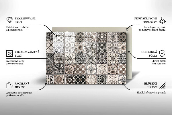 Cubre vitrocerámica Azulejos decorativos