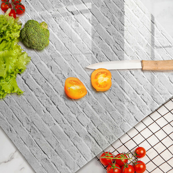 Cubre vitrocerámica Pared de ladrillo