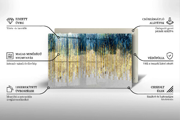 Protector placa inducción Abstracción del diseñador