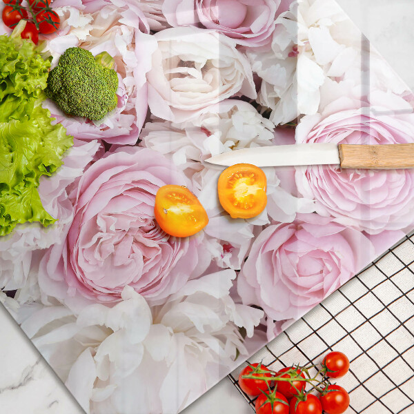 Protector placa inducción Ramo de peonías