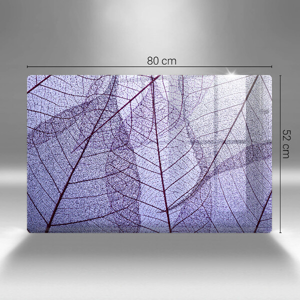 Protector placa inducción Hojas con venas