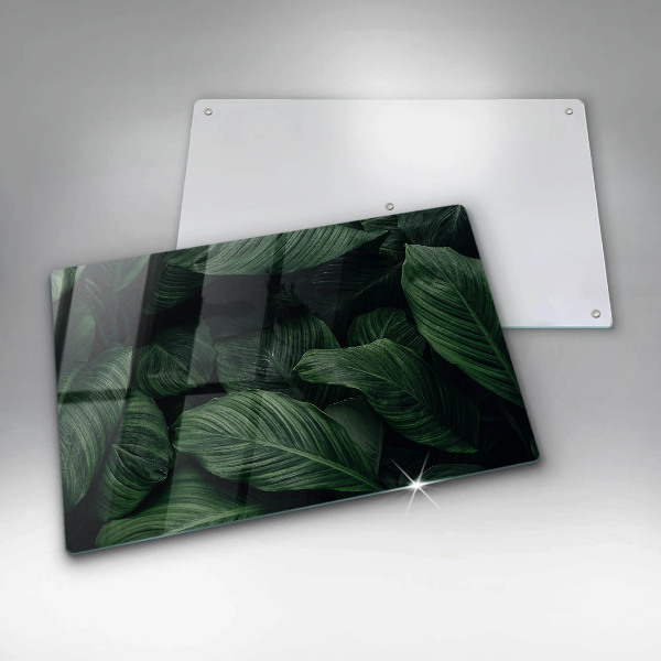 Cubre vitrocerámica Hojas oscuras