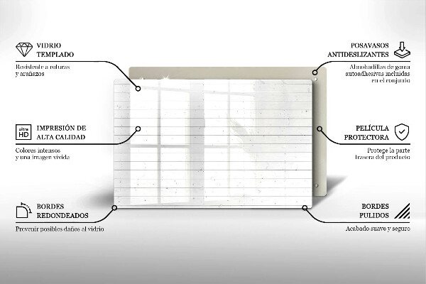 Cubre vitrocerámica Tableros brillantes modernos
