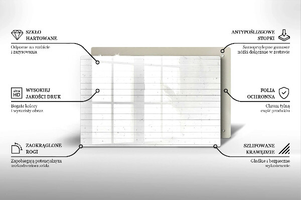 Cubre vitrocerámica Tableros brillantes modernos