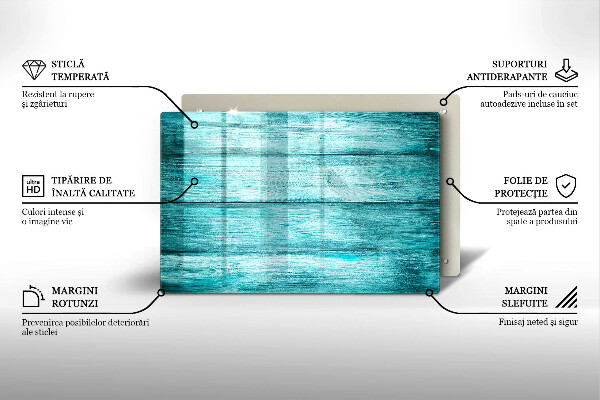 Cubre vitrocerámica Tableros de madera antiguos