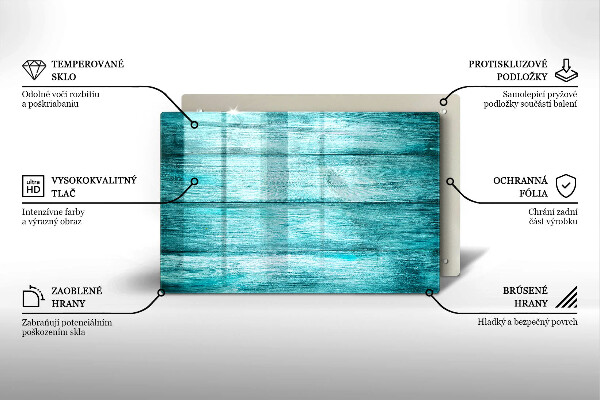 Cubre vitrocerámica Tableros de madera antiguos