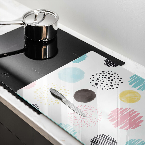 Cubre vitrocerámica Formas pintadas