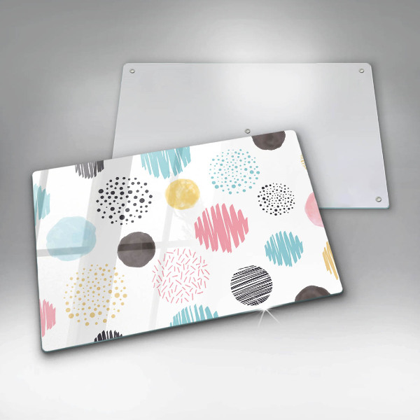 Cubre vitrocerámica Formas pintadas