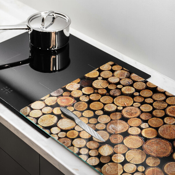 Cubre vitrocerámica Troncos de árboles