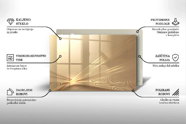 Cubre vitrocerámica Abstracción moderna