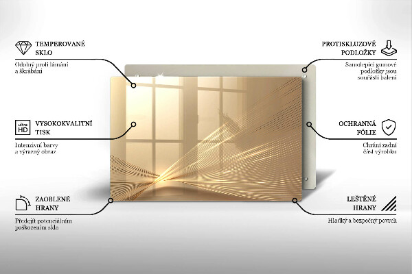 Cubre vitrocerámica Abstracción moderna