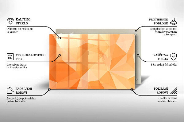 Cubre vitrocerámica Fondo geométrico