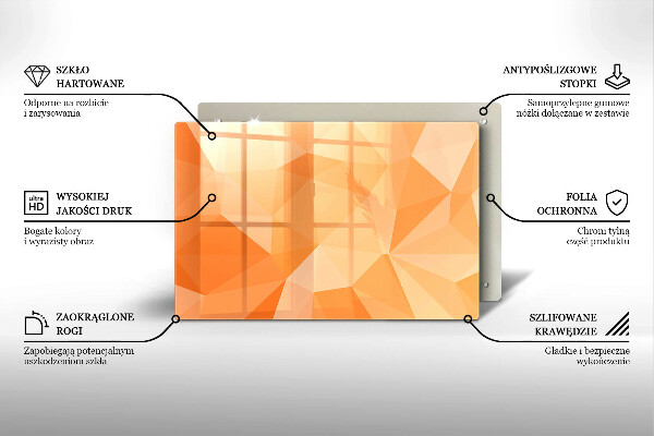 Cubre vitrocerámica Fondo geométrico