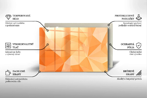 Cubre vitrocerámica Fondo geométrico