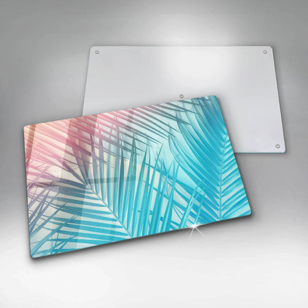 Cubre vitrocerámica Hojas pastel