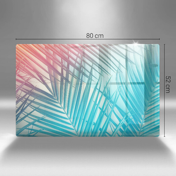 Cubre vitrocerámica Hojas pastel