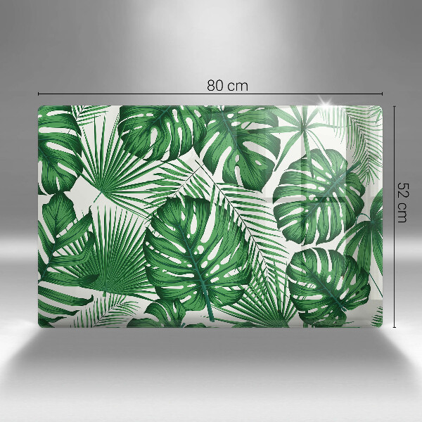 Cubre vitrocerámica Hojas de monstera