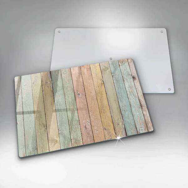 Cubre vitrocerámica Tableros vintage coloridos