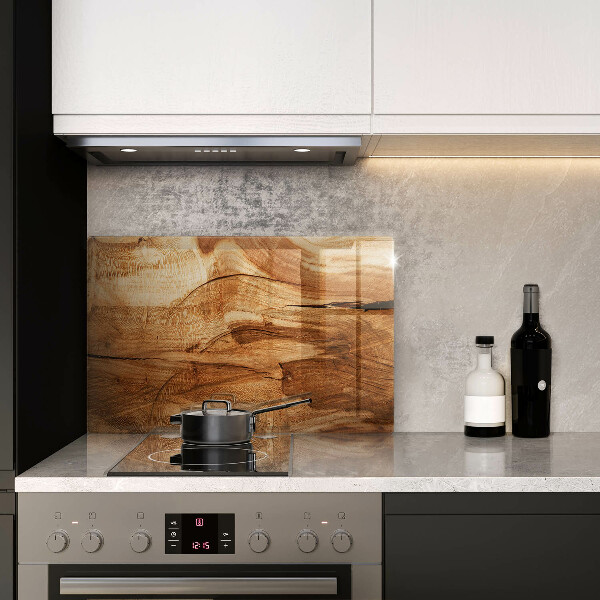 Cubre vitrocerámica Textura de tablero de madera