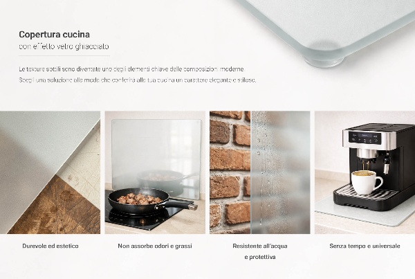 Protector encimera cocina 80x52 cm