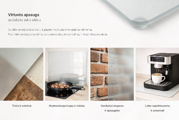 Protector encimera cocina 80x52 cm