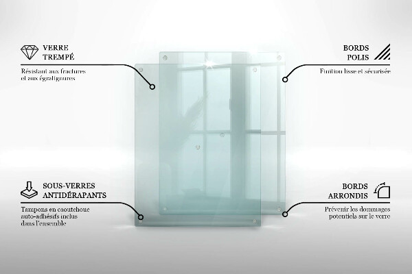 Protector encimera transparente 2x40x52 cm