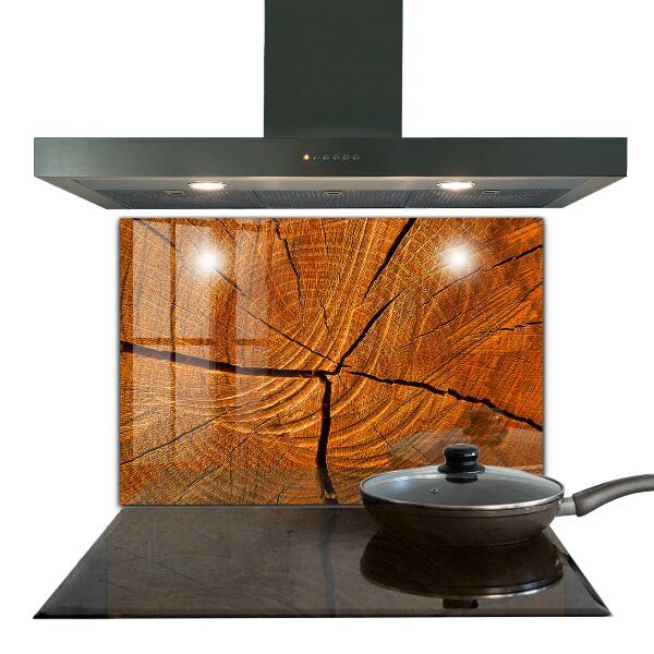 Paneles de vidrio para la cocina Estructura del tronco