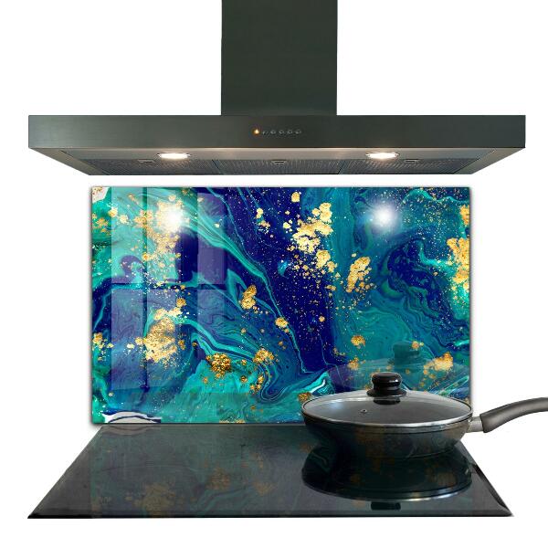 Paneles de vidrio para la cocina Abstracción del arte moderno