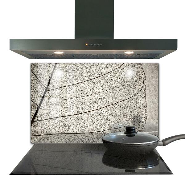 Paneles de pared Textura de hoja sepia