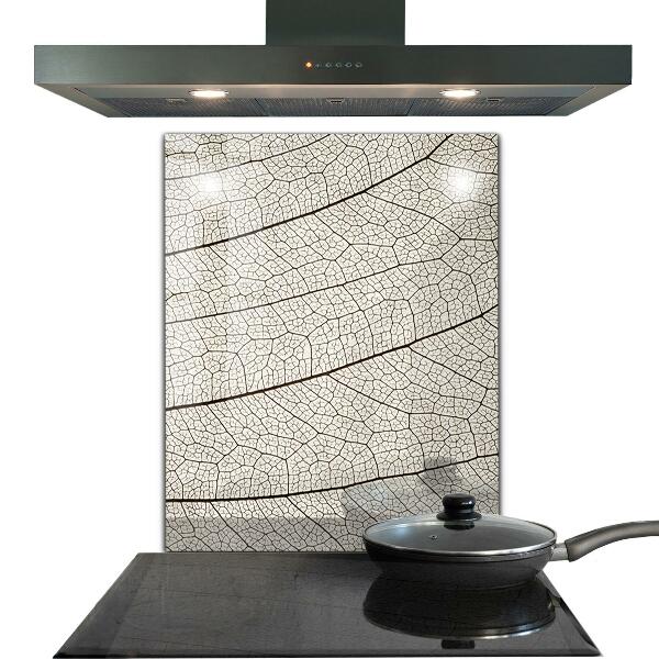 Paneles de pared Textura de hoja sepia