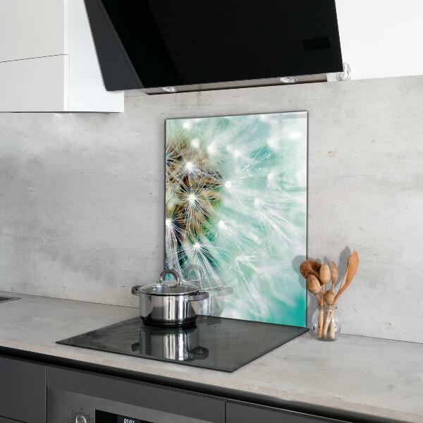 Paneles de pared Diente de león en la planta eólica