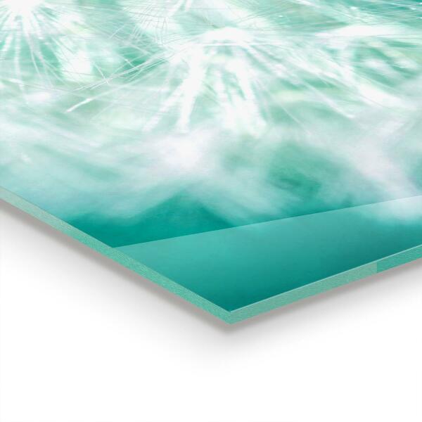 Paneles de pared Diente de león en la planta eólica