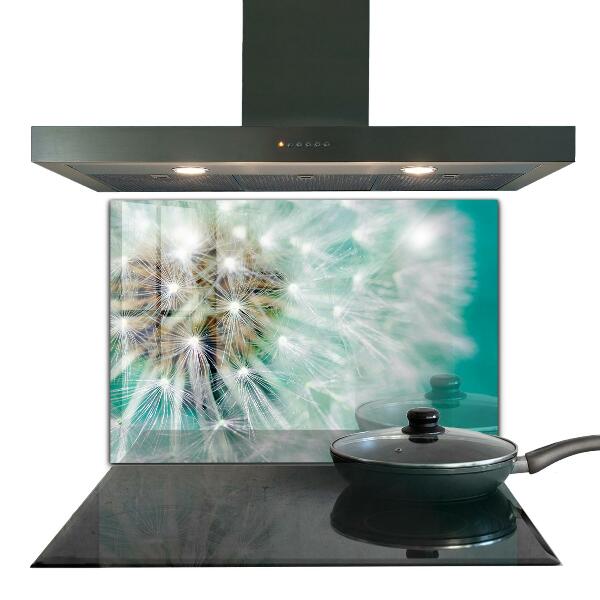 Paneles de pared Diente de león en la planta eólica