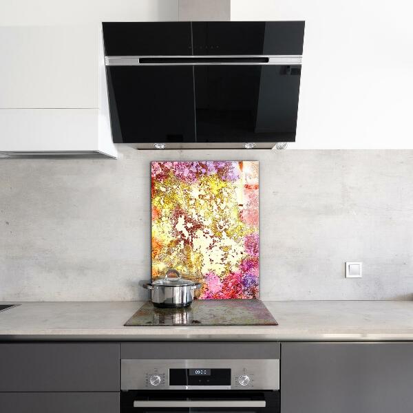 Paneles de pared Abstracción naranja