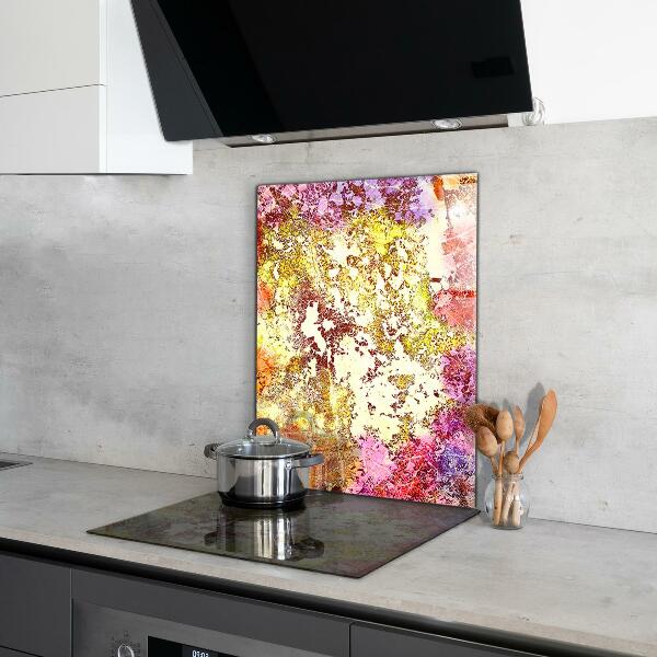 Paneles de pared Abstracción naranja